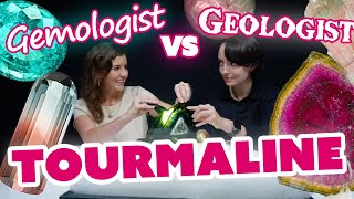 Unboxing Tourmaline Gemologist vs Geologist [upl. by Hezekiah]