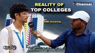 I Investigated the Top College Students in Chennai  SRM University Tamil [upl. by Bat]