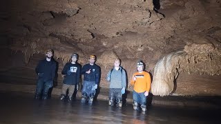 Low Water Crawl in Lewis Cave [upl. by Artemisa]