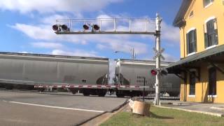 Church Street Railroad Crossing 1 Huntsville AL [upl. by Cyrillus]