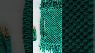 DIY Macramé Bag  Easy StepbyStep Tutorial for Beginners macramelove diy macramemakers [upl. by Pudendas]