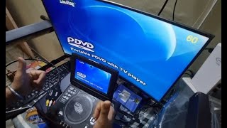 Rough Unbox Subtitled  Portable DVD Player part3  Share Dvd player screen on your PC monitor [upl. by Bobbye222]