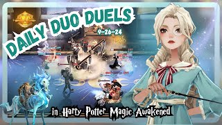 Magic Awakened  Daily Duo Duels  Sept 26th 2024  HH vs Hagrid Summons Wipe amp More [upl. by Duntson]