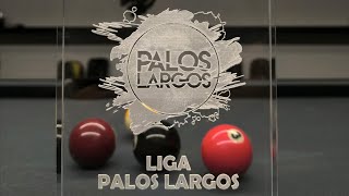 LIGA PALOS LARGOS BOLA 8 2425  Jornada 1  Adrián Penela VS Iván Gandarela [upl. by Nalo]