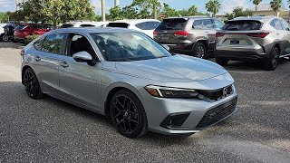 USED 2023 Honda Civic Hatchback Sport Touring at Johnson Honda of Stuart USED H24815TAA [upl. by Brenk]