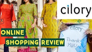 Cilory Kurti TryOn Haul  Online Shopping Review [upl. by Mirak]