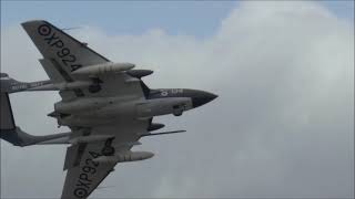 De Havilland DH110 Sea Vixen FAW2 at RNAS Yeovilton Air Day 11th July 2015 [upl. by Weirick]