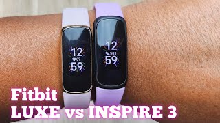 Fitbit Inspire 3 vs Fitbit Luxe [upl. by Zilada488]