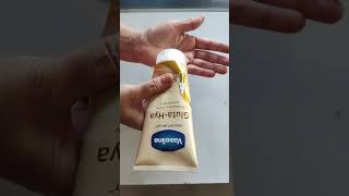 Review of Vaseline GlutaHya LotionBeautyProduct reviewSkincareFlawless skinGlowDry skin [upl. by Brufsky]