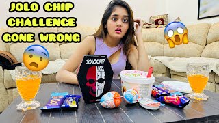 OMG JOLO Chip Challenge Without Eating any Sweet by Bindass Kavya Gone Wrong Super Market Shoping [upl. by Kahaleel795]