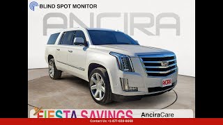 2017 Cadillac Escalade Esv Utility Luxury Rear Wheel Drive In San Antonio Texas USA [upl. by Ydnis]