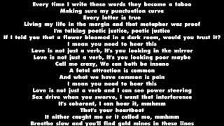 Kendrick Lamar Ft Drake  Poetic Justice  Lyrics [upl. by Elgar80]