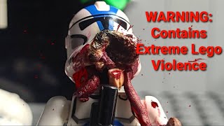 WORLDS MOST VIOLENT Lightsaber Duel 2  Lego Star Wars Stop Motion [upl. by Kylen]