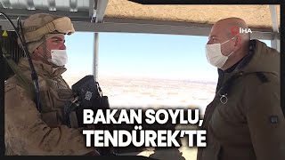 İçişleri Bakanı Süleyman Soylu Tendürek Dağı Bölgesinde [upl. by Tenneb298]