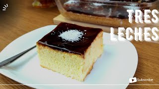 Milky Caramel Cake  Easiest Tres Leches Cake Recipe  Trileçe [upl. by Nirehs186]