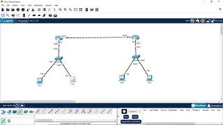 Static IP configuration between two router using Cisco Packet Tracer [upl. by Nile]