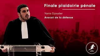 Yanis Djouder  Finale Lysias Sceaux 2020  Plaidoirie pénale [upl. by Nickelsen]