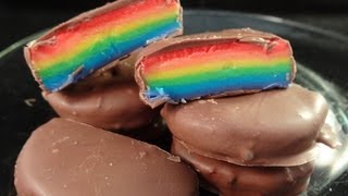 Rainbow Peppermint Patties with yoyomax12 [upl. by Reteid]