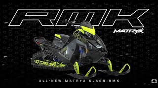 Announcing the 2022 Polaris Matryx Slash RMK  Polaris Snowmobiles [upl. by Rabiah33]