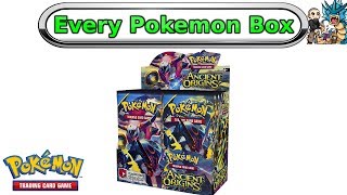 Opening Every Pokemon Box XY Ancient Origins [upl. by Alial]