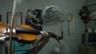 Hiling By Silent Sanctuary Violin tutorial [upl. by Ailerua]