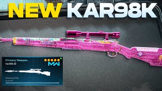 The NEW KAR98K SNIPER in Warzone 3 1 SHOT [upl. by Torrie38]