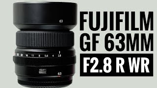 Fujifilm GF 63mm F28 R WR Nifty Fifty at Medium Format [upl. by Guzel]