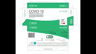 The Salixium COVID19 Rapid Antigen Test SalivaNasal Swab Samples [upl. by Idnam]