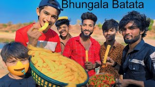 ભાવનગર ના ફેમ્સ ભુંગડા બટાકા 🤤 Bhavnagari Bataka Recipe  ભૂંગળા બટેટા  Pipdaj Rasoi [upl. by Antonietta]