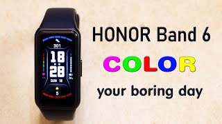 HONOR Band 6 Incoming Call [upl. by Ahseit]