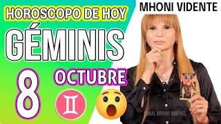 LO QUE TANTO PEDISTE HA LLEGADO🟢 MHONI VIDENTE 🔮 Horóscopo de hoy GÉMINIS 8 de OCTUBRE 2024 ❤️ monhi [upl. by Moseley]