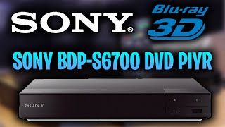 Unboxing The SONY BDPS6700 BluRay 3D 4K DVD Player [upl. by Lled169]