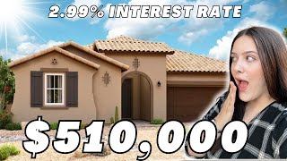 Buckeye Arizonas BEST NEW Construction Home Under 550000  Living in Buckeye Arizona [upl. by Kcod]