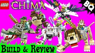 LEGO Legends of Chima Legend Beasts Collection Review  BrickQueen [upl. by Duahsar]