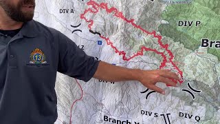 Lake Fire briefing Monday July 8 2024 [upl. by Oech469]