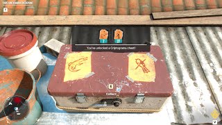 FarCry 6  CriptoGrama Chest amp Chart Location  Number  7 amp 27  Hazmat Mask MKII [upl. by Justen]