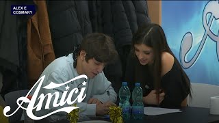 Amici 21  Il rapporto tra Alex e Cosmary [upl. by Nirehs]