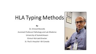 HLA Typing Methods English [upl. by Harikahs826]