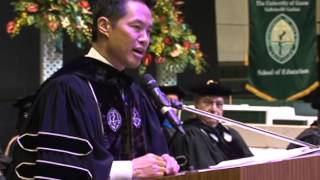 MSNBC anchor speaks at UOG graduation [upl. by Demona]