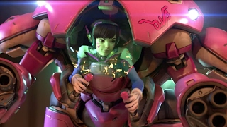 Overwatch DVa Gameplay from Heroes of the Storm 1080p 60fps [upl. by Castillo]