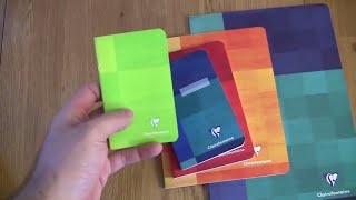 Clairefontaine Staplebound Notebook Review [upl. by Kilk717]