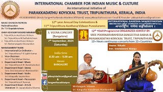 3rd ConcertVEENA by Mrs SREELAKSHMI MANYU in 5th Year INTERNATIONAL GANESHA SANGEETHOTSAVAM 2024 [upl. by Drawyah]