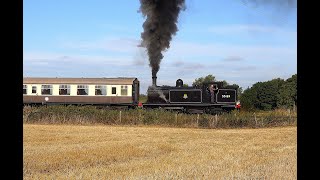 Chinnor amp Princes Risborough Railway Steam Gala 15 Sept 2024 4K [upl. by Diamond]