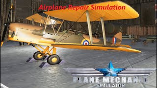 Plane Mechanic Simulator  Repair amp Rebuild Airplanes Engines amp Airframes  WWII Airplanes [upl. by Angelita]