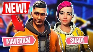 Fortnite NEW Maverick amp Shade Skins PRO FORTNITE PLAYER  1315 Wins Fortnite Battle Royale [upl. by Labors]