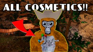 How To Get All Gorilla Tag Cosmetics  MODS [upl. by Doro402]