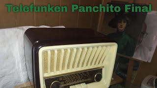 Restauracion de radio a Valvulas Telefunken Panchito final [upl. by Heimlich]