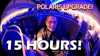 USA to MANILA 15 Hour Flight 1st Time in Philippines Polaris Business Class Upgrade [upl. by Kcirtemed]