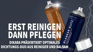 1 Dichtungen reinigen ⚡️ 2 Dichtungen pflegen 🧽 für Tür Fenster Stahlzargen amp Autodichtungen [upl. by Leduar314]