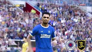 Rangers vs Livingston  Scottish Premier League 202324  Highlights PES 21 [upl. by Weeks]